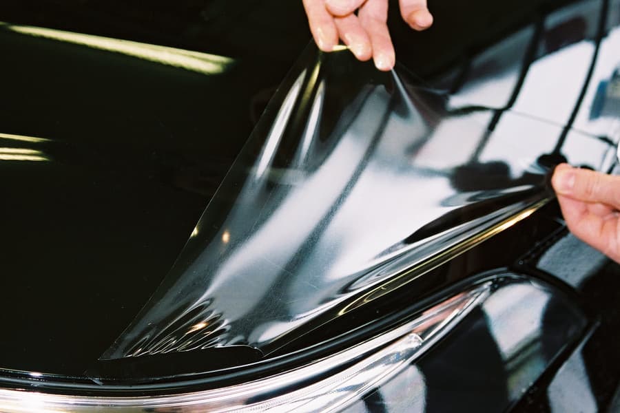 Оклейка защитной плёнкой